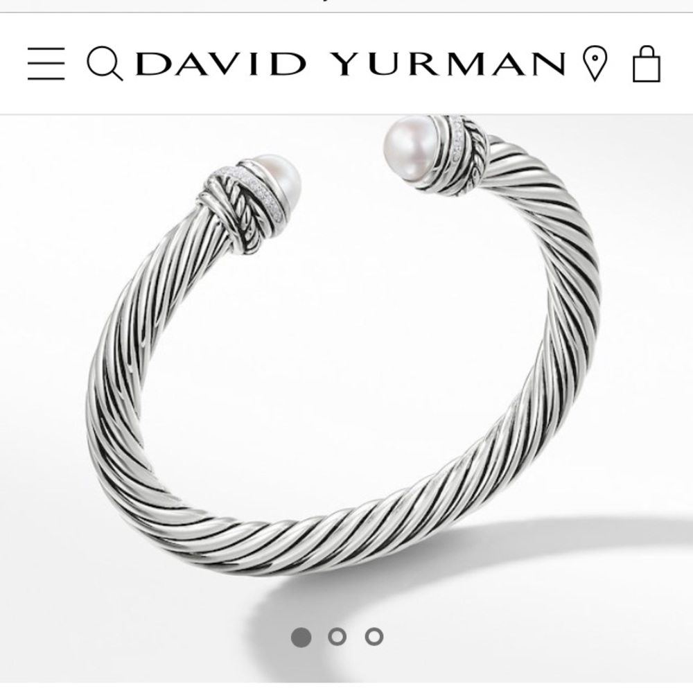 rarely used David Yurman Crossover Bracelet